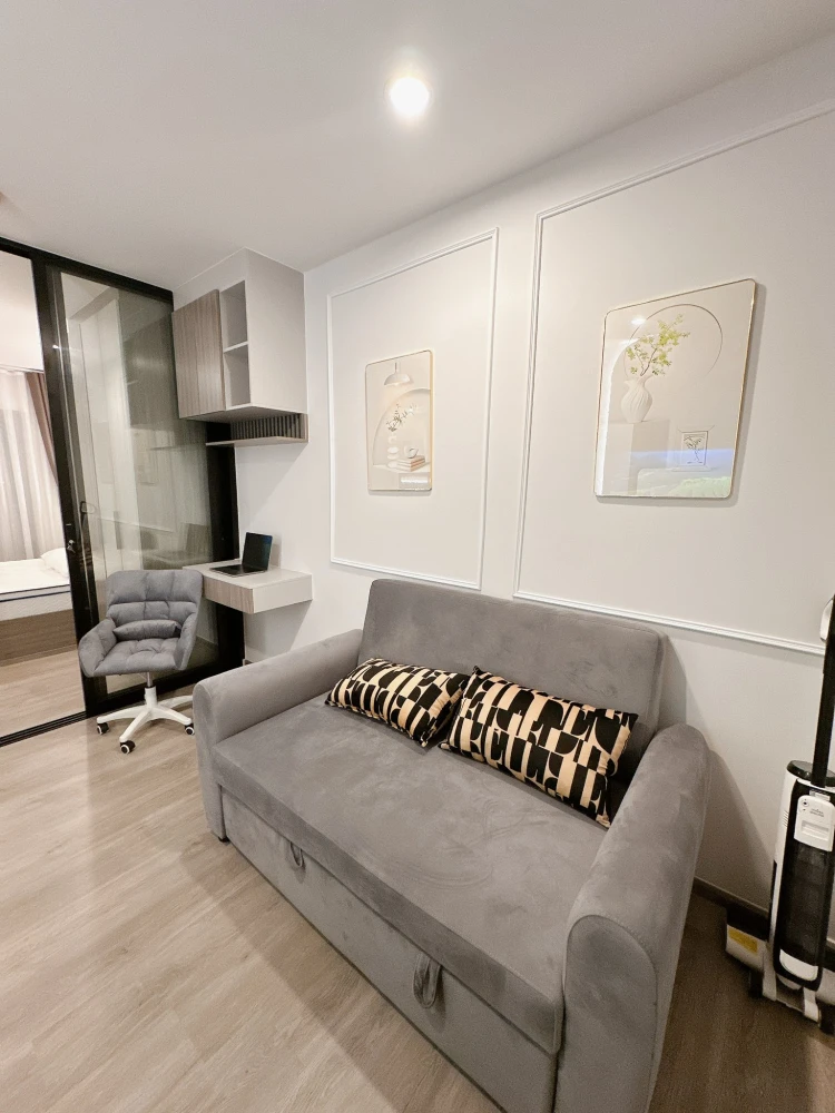 ให้เช่า Regent Home Wuttakat ห้องพร้อมอยู่ เฟอร์พร้อม ชั้นสูงลมดี จองเลย