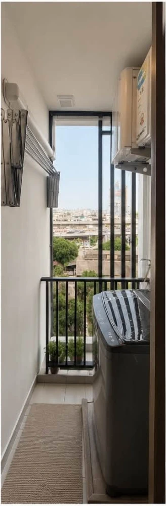 For rent: Regent Home Wutthakat, beautiful room, unobstructed view, good ventilation, no buildings blocking the view, ready to move in.