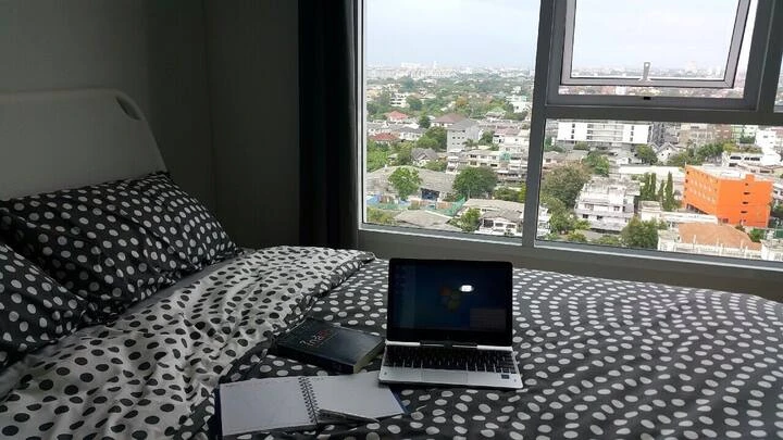 For rent: Regent Orchid Sukhumvit 101, 1 bedroom, 1 bathroom, fully furnished and equipped with appliances. Don't miss out!