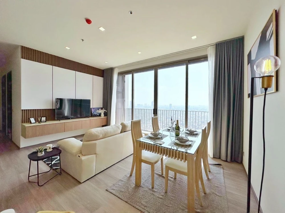 For rent: Rhythm Charoenkrung Pavillion, 36th floor, river view, fully furnished, reserve now, hurry!