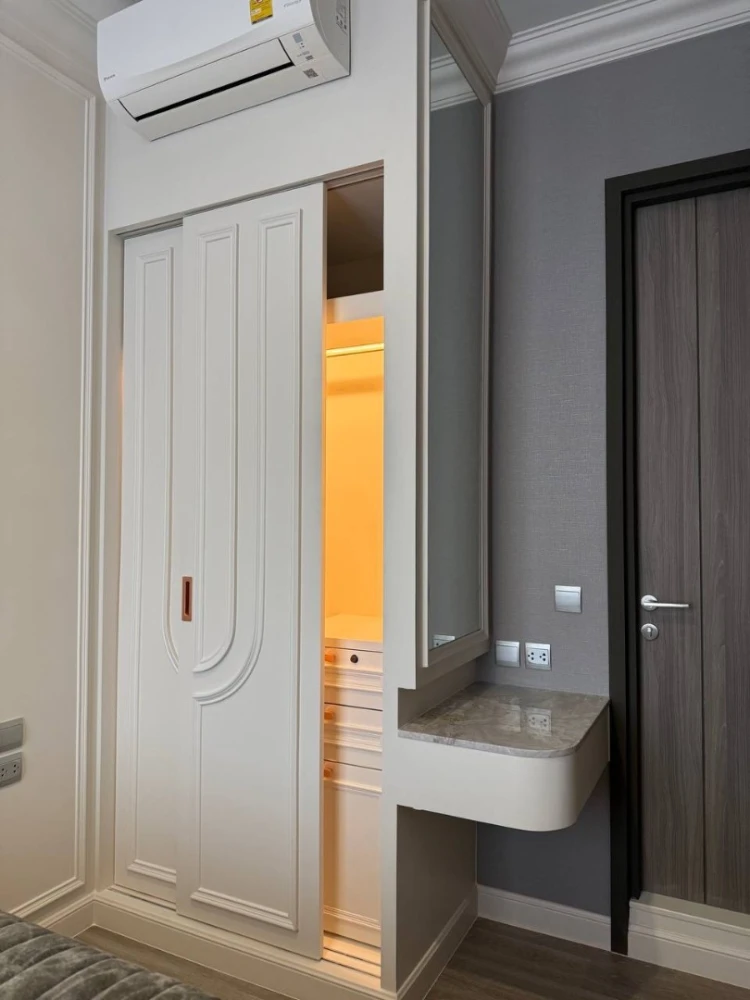 For rent: Rhythm Charoenkrung Pavillion, 9th floor, beautiful room, spacious, comfortable, fully furnished, reserve now, hurry!