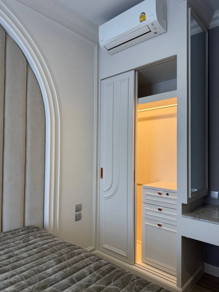 For rent: Rhythm Charoenkrung Pavillion, 9th floor, beautiful room, spacious, comfortable, fully furnished, reserve now, hurry!
