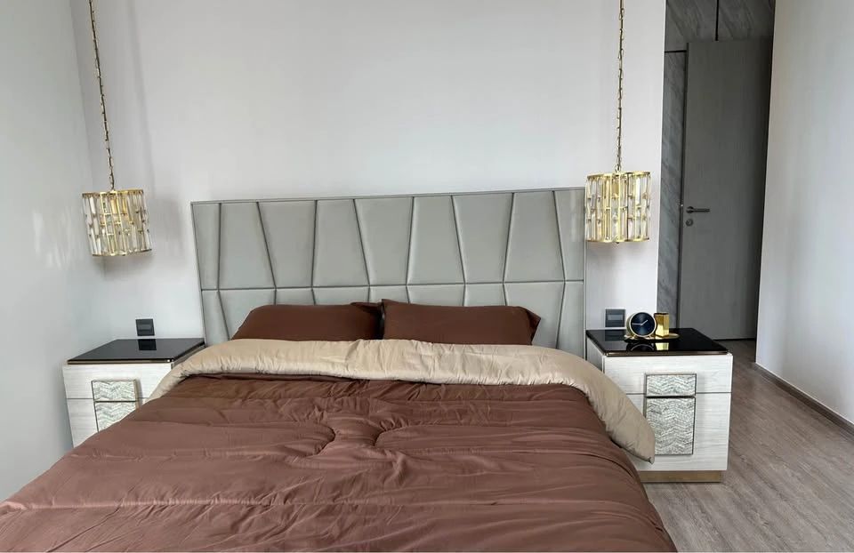 For rent: Rhythm Ekkamai, private corner location with garden view, fully furnished, book now!