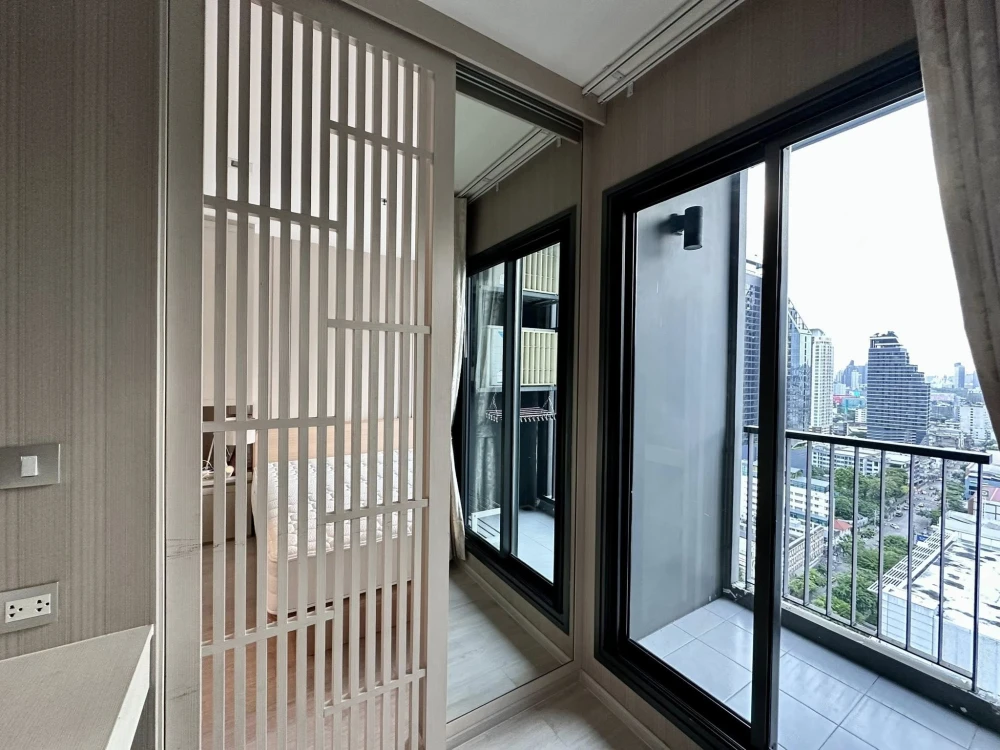 For rent: Rhythm Rangnam, 1 bedroom, 1 bathroom, decorated in a theme, with quality built-in furniture. Reserve now!