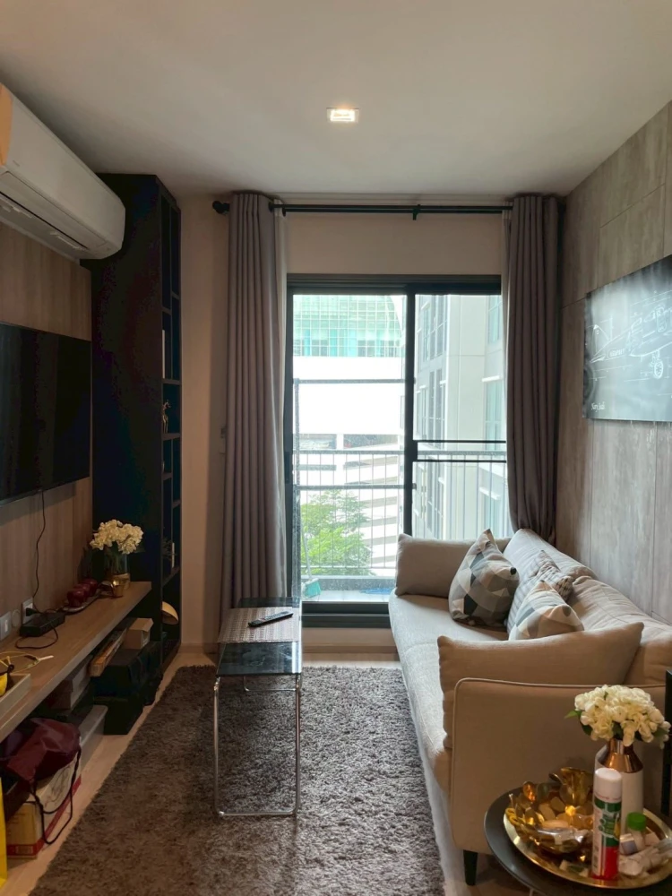 For rent: Rhythm Rangnam, a comfortable room, spacious enough for a family, with complete amenities. Hurry and reserve now before it's too late+++