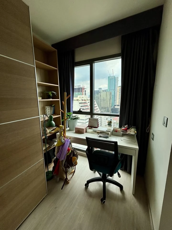 Studio apartment for rent at Rhythm Rangnam. Prime location and fully furnished. Don't miss out!