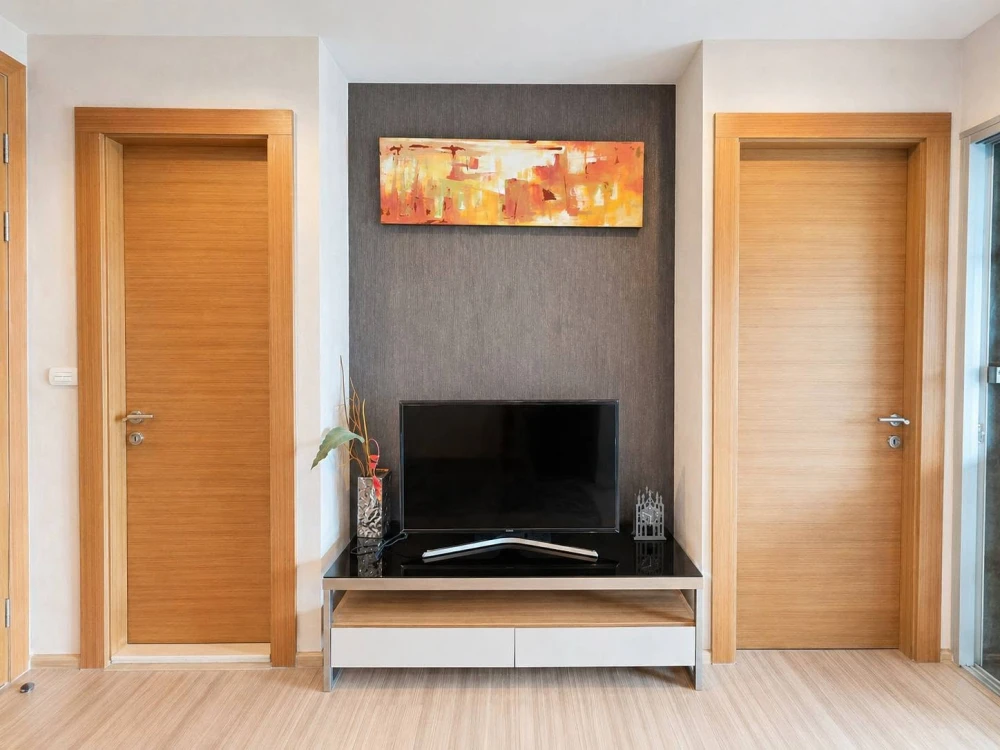 For rent: Rhythm Ratchada-Huaikhwang, high floor, Sky Kitchen unit with a Sky Bar in an Industrial Loft style, perfect for relaxing and enjoying the a