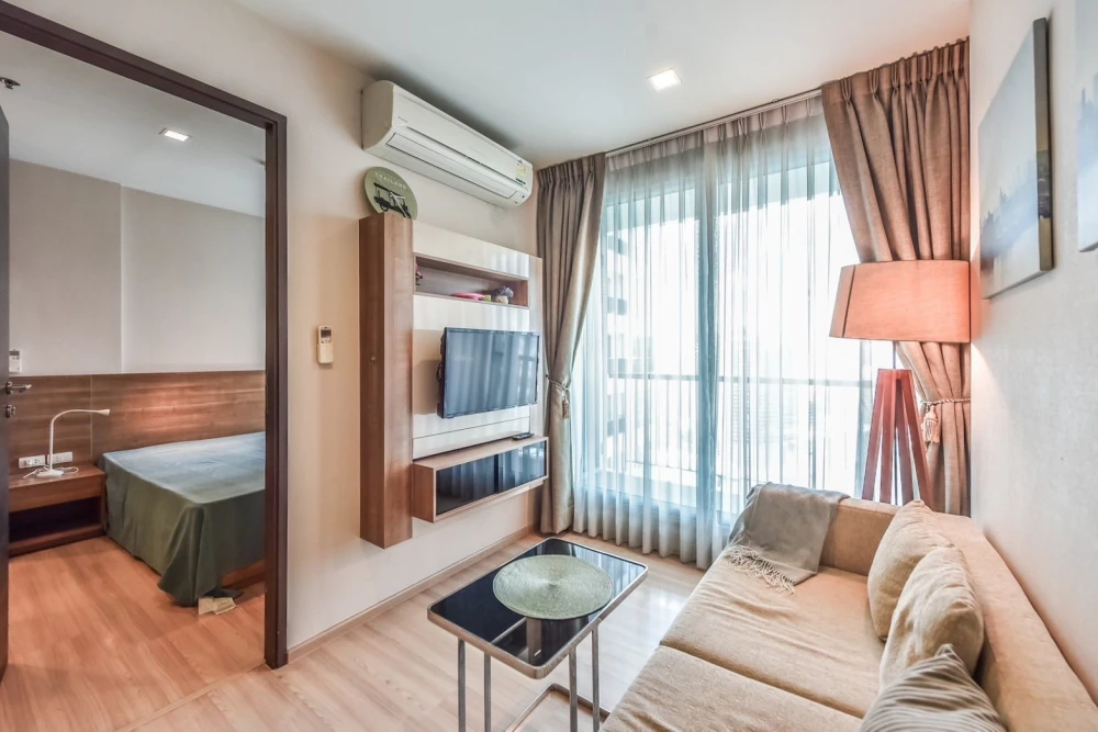 For rent Rhythm Sathorn 1 bedroom 1 bathroom, stylishly decorated, fully furnished. If it's this good, what are you waiting for?