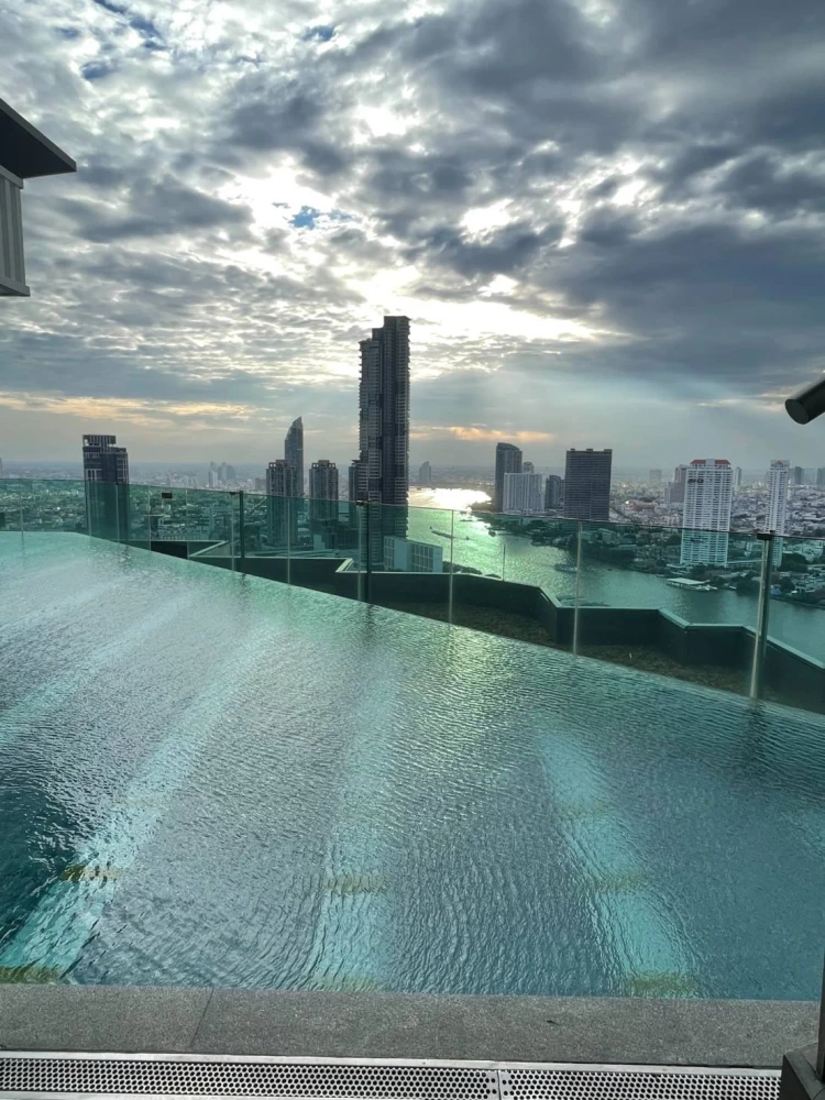 For rent: Rhythm Sathorn, 30th floor, river view, fully furnished, ready to move in. We can tell you that you definitely must not miss this.