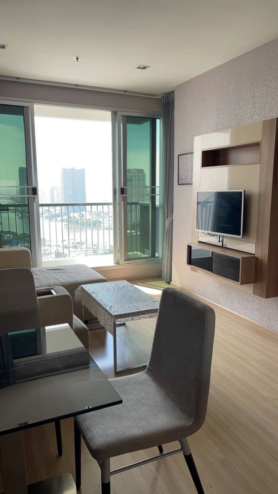 For rent: Rhythm Sathorn, 30th floor, river view, fully furnished, ready to move in. We can tell you that you definitely must not miss this.