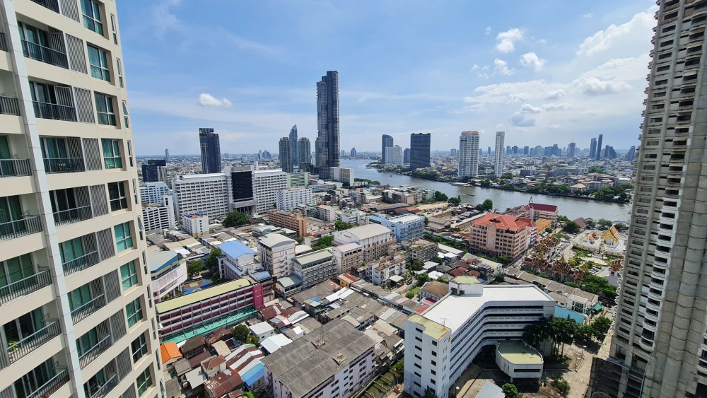 For rent: Rhythm Sathorn, ready to move in, high floor, fully furnished, reserve now, don't miss out!