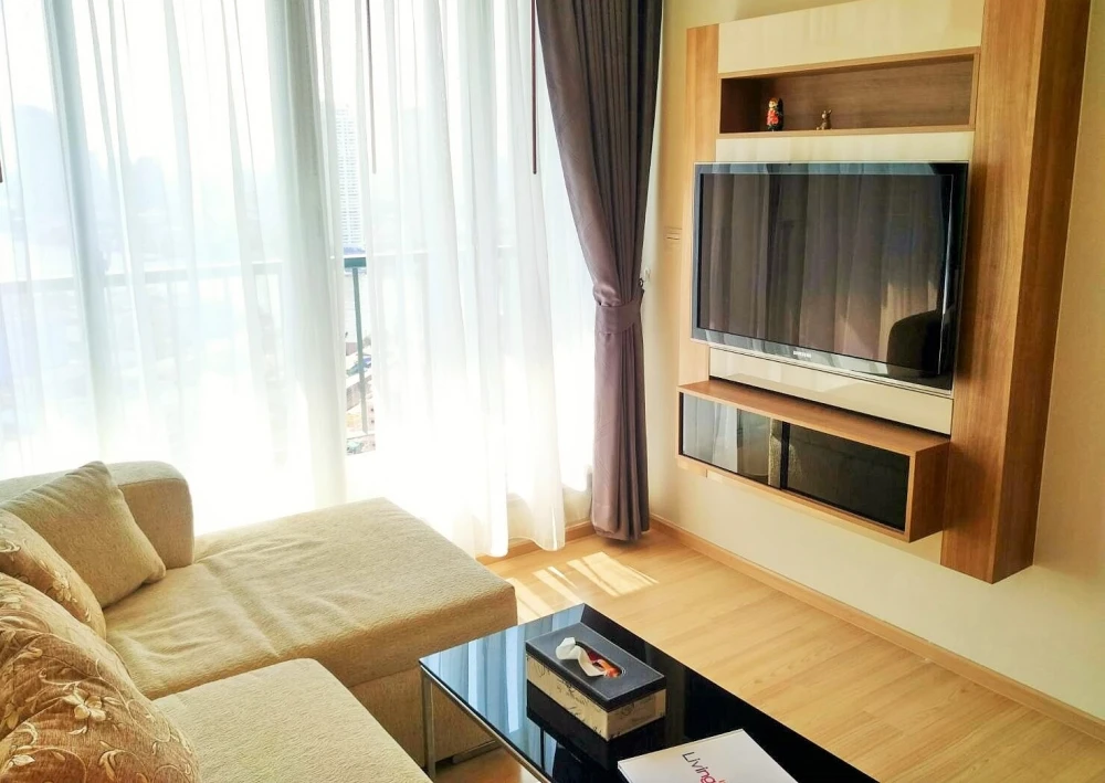 For rent: Rhythm Sathorn, ready to move in, high floor, fully furnished, reserve now, don't miss out!
