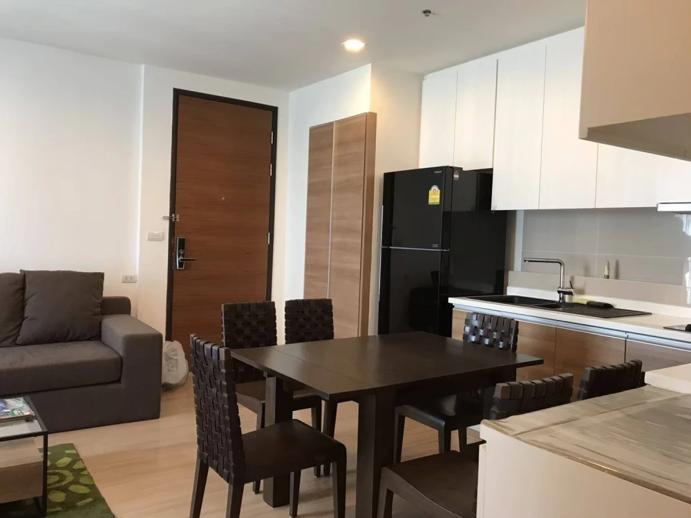 For rent: Rhythm Sukhumvit 50, 2 bedrooms, good location, convenient transportation, fully furnished, don't miss out on this great deal!