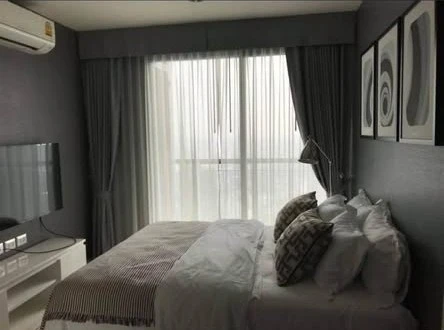 For rent Rhythm Sukhumvit 42, 35th floor, very high, beautiful view, electrical appliances ready to move in immediately