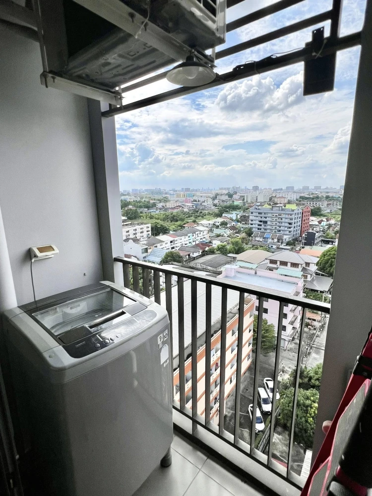 For rent: Rich Park Terminal Phaholyothin 59, high floor room, ready to move in, furnished + appliances included, reserve now!
