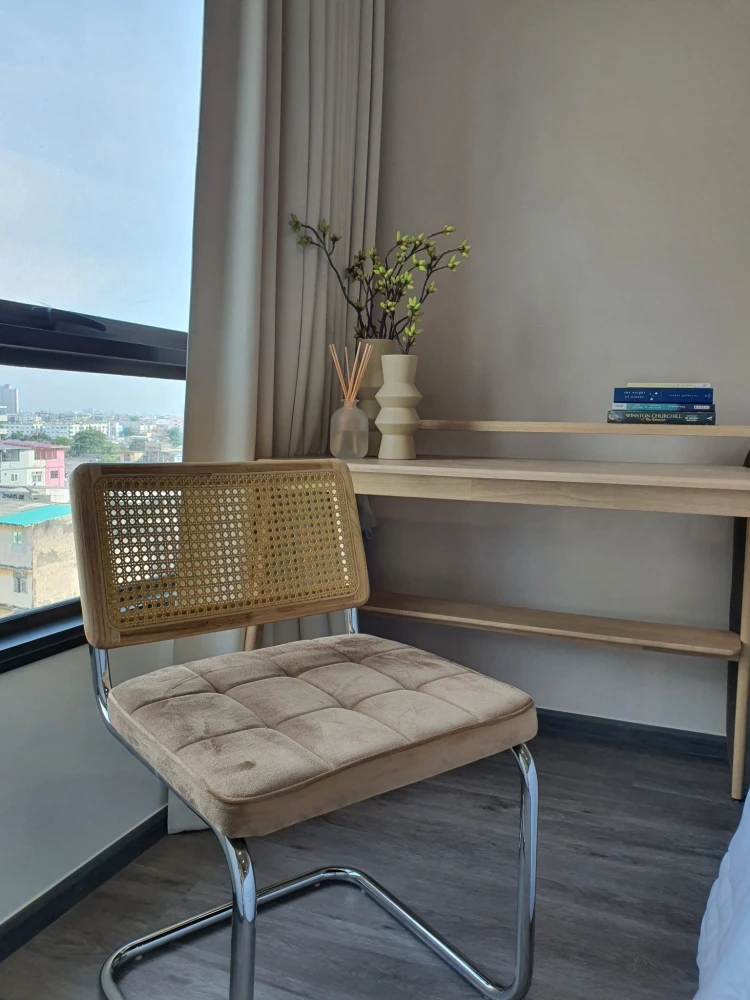 For rent: Rich Point @ BTS Wutthakat, 6th floor, beautiful room, fully furnished, ready to move in, reserve now, urgently.
