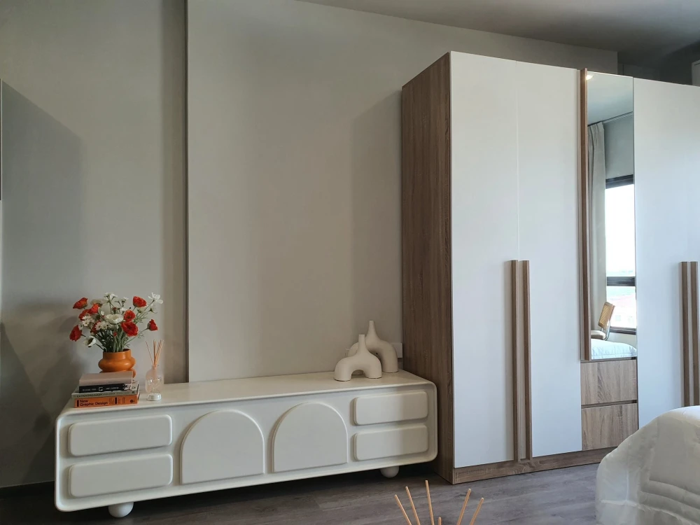 For rent: Rich Point @ BTS Wutthakat, 6th floor, beautiful room, fully furnished, ready to move in, reserve now, urgently.