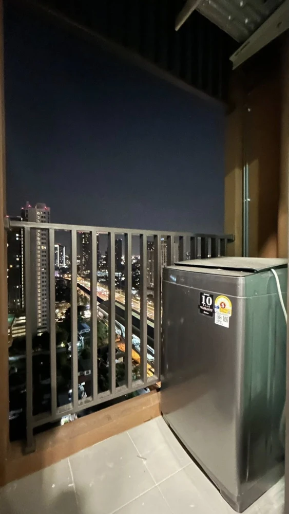 For rent: Rich Point @ BTS Wutthakat. Very rare! 21st floor, beautiful view, great room, this price will rent out quickly.
