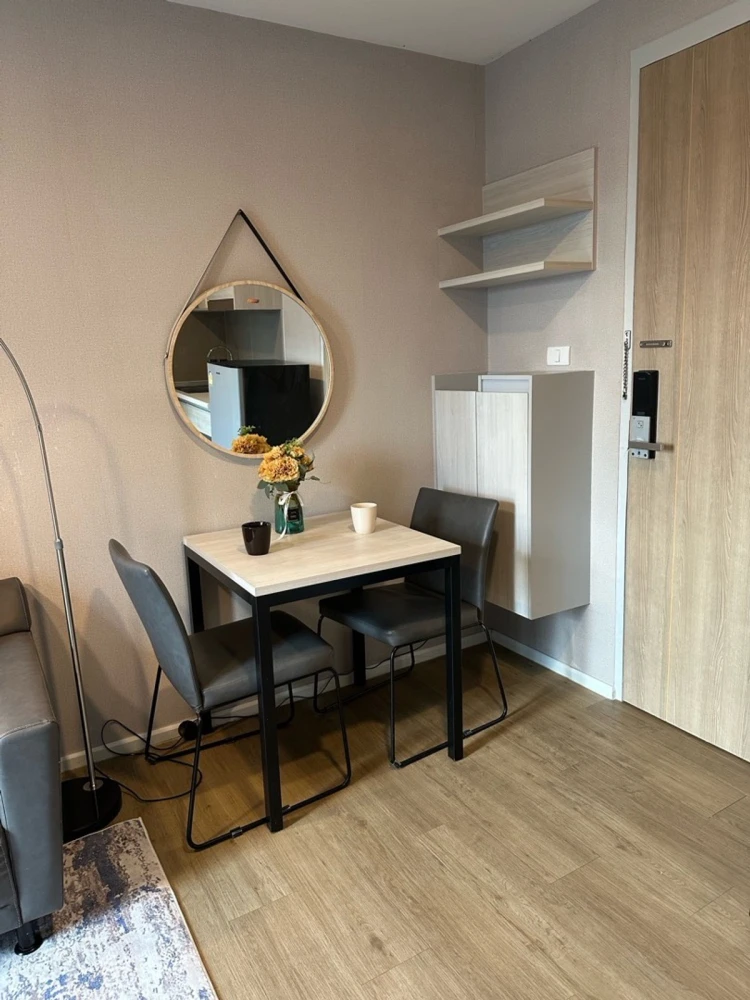 Rill Condo Rangsit for rent, 5th floor, fully furnished, very livable. Book now! Don't miss out! Hurry!