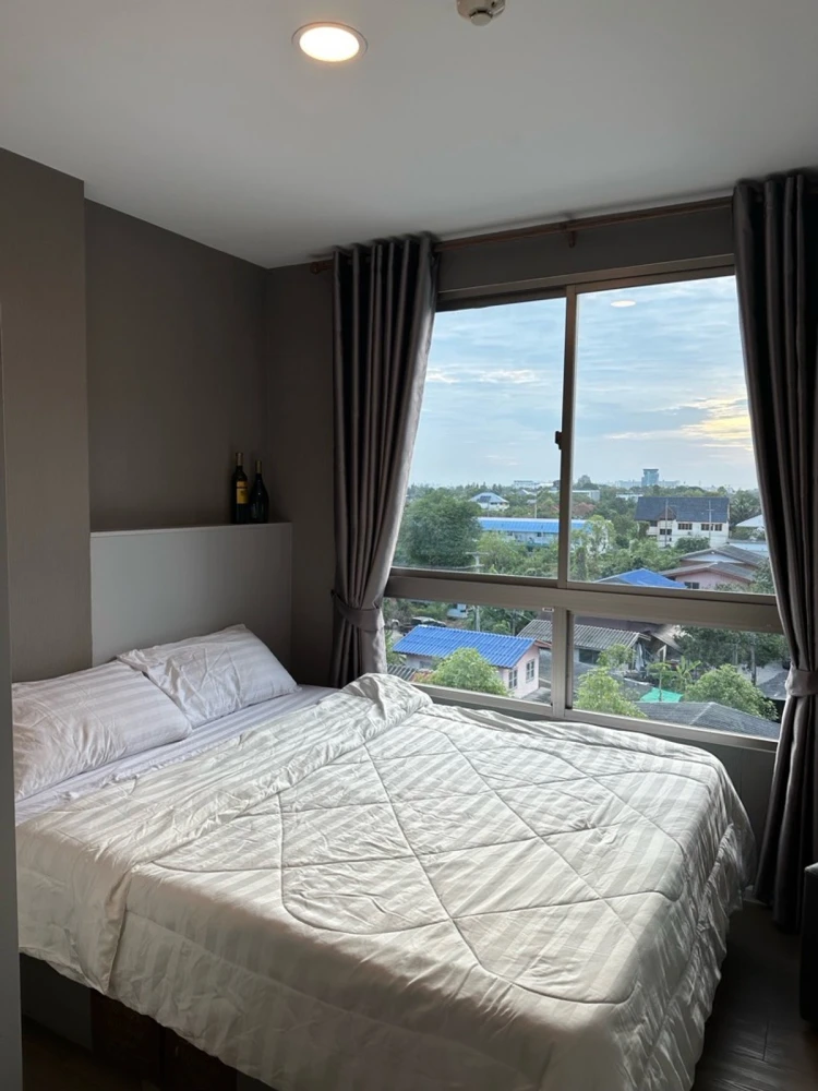 Rill Condo Rangsit for rent, 5th floor, fully furnished, very livable. Book now! Don't miss out! Hurry!