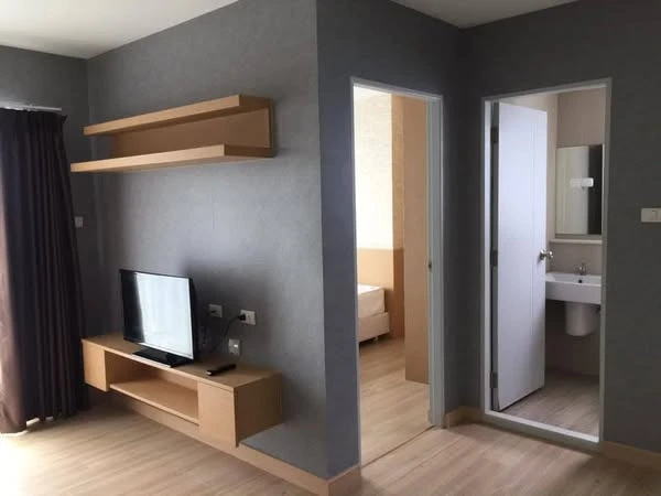 For rent: Rill Condo Rangsit, 6th floor, corner room, fully furnished, reserve now, hurry!