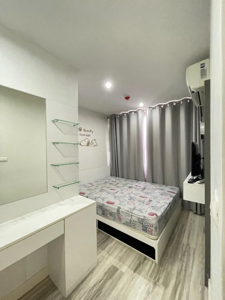 ให้เช่า Sammakorn S9 Condominium ห้องน่าอยู่ ชั้น 6 เฟอร์นิเจอร์ครบครัน หิ้วกระเป๋าเข้าอยู่ได้เลยจ้า