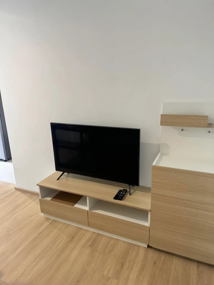 For rent: Sena Kith Chalong Krung-Ladkrabang, 2nd floor, garden view, partitioned room, fully furnished, reserve now, urgent.