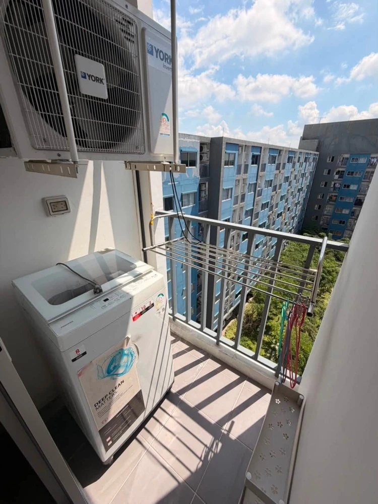 For rent: Sena Kith Chalong Krung-Ladkrabang, 8th floor unit, fully furnished with appliances. Book now!