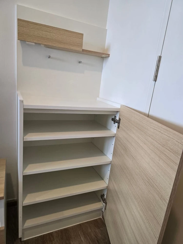 For rent: Sena kith Srinakarin-Sridan, a nice room with complete furniture and electrical appliances. Just bring your own things and you can move in.