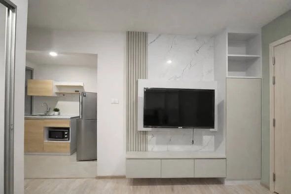 For rent: Sena Kith Westgate - Bangbuathong. Nice room with high-quality built-in furniture and walls. Complete amenities. Book now!