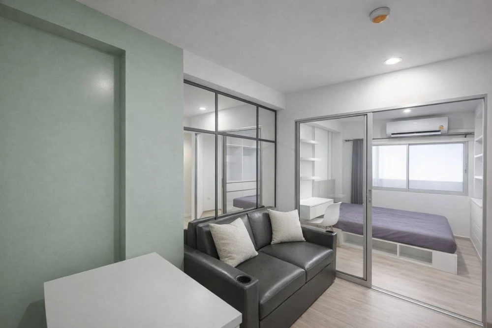 For rent: Sena Kith Westgate - Bangbuathong. Nice room with high-quality built-in furniture and walls. Complete amenities. Book now!