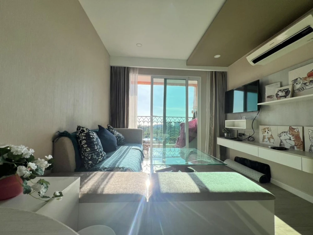 Seven Seas Condo Resort Jomtien for rent. 7th floor, fully furnished, ready to move in. Book now! (Quickly!)