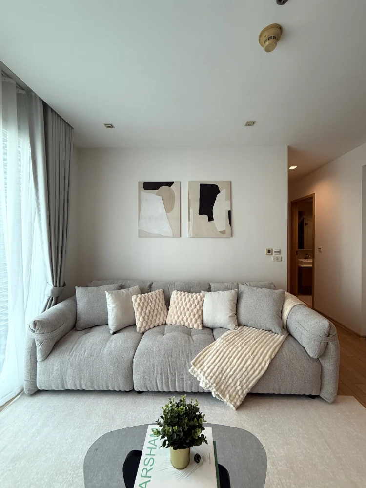 For sale/rent Siri @ Sukhumvit, beautifully decorated room with a cool theme, plenty of usable space, fully furnished, reserve now!