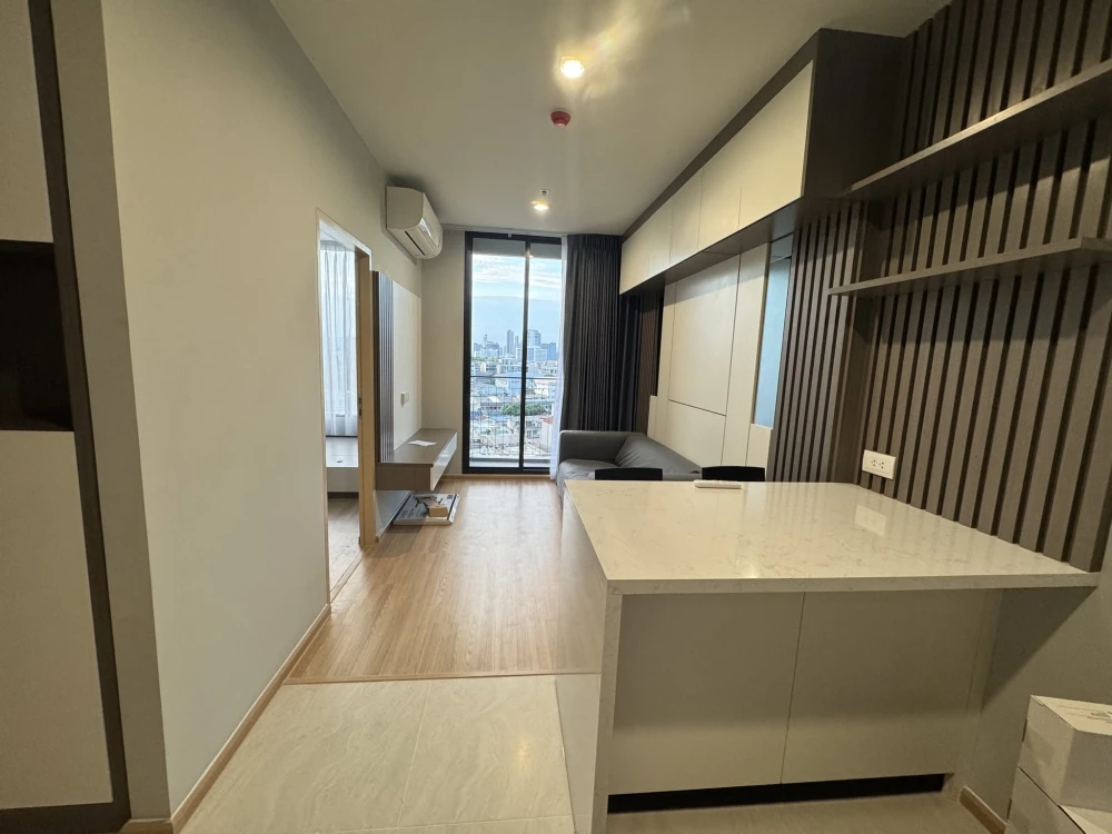 For rent: SKYRISE Avenue Sukhumvit 64, 1 bedroom, 1 bathroom, unobstructed view with partial river view, fully built-in, beautifully decorated. Book n