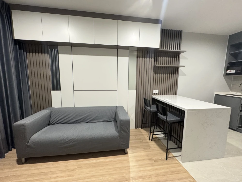 For rent: SKYRISE Avenue Sukhumvit 64, 1 bedroom, 1 bathroom, unobstructed view with partial river view, fully built-in, beautifully decorated. Book n