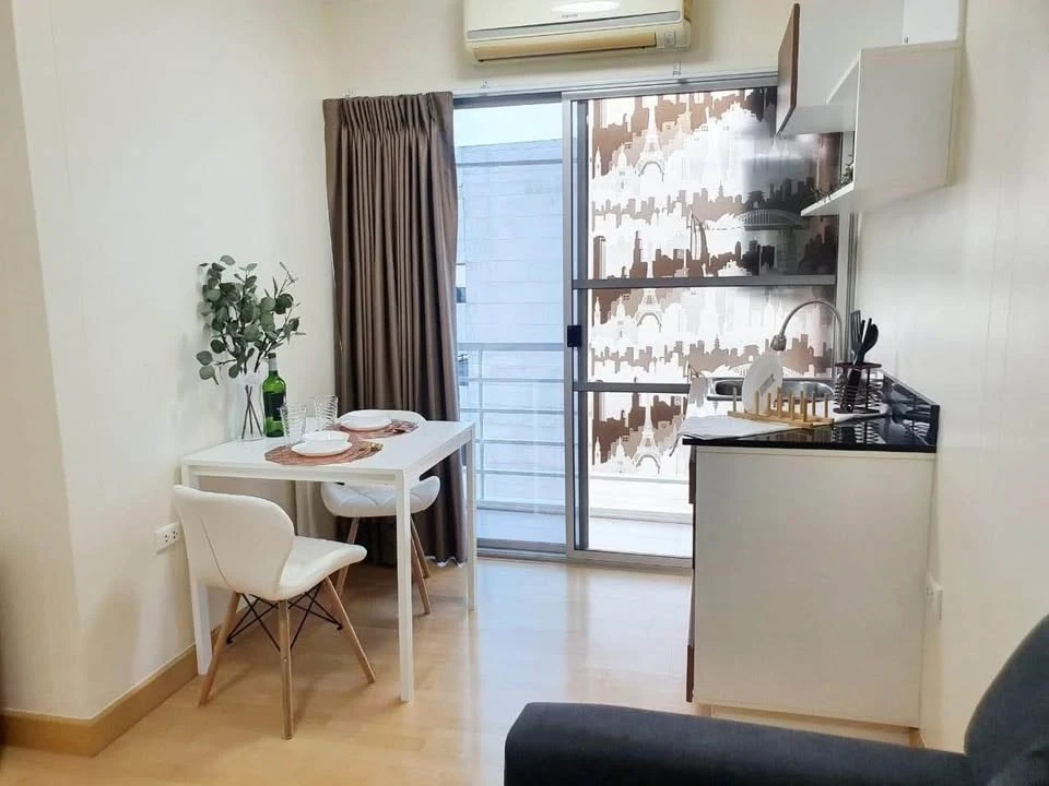For rent: Smart Condo Rama 2, 6th floor, separated rooms, comes at a low price, easy on the wallet, good like this, don't miss it.