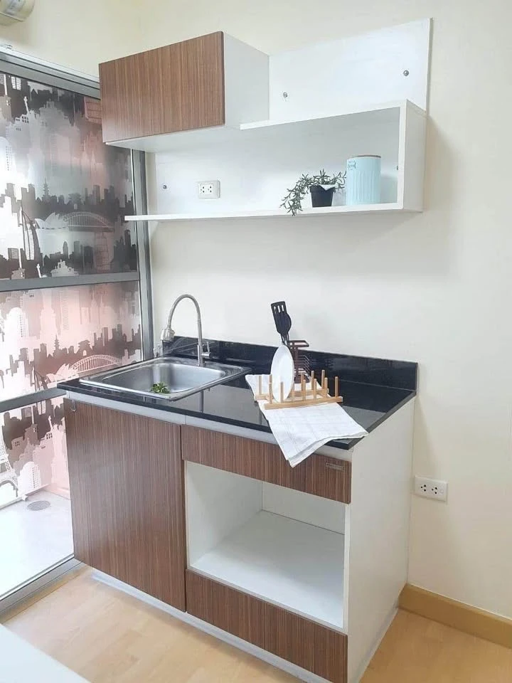 For rent: Smart Condo Rama 2, 6th floor, separated rooms, comes at a low price, easy on the wallet, good like this, don't miss it.