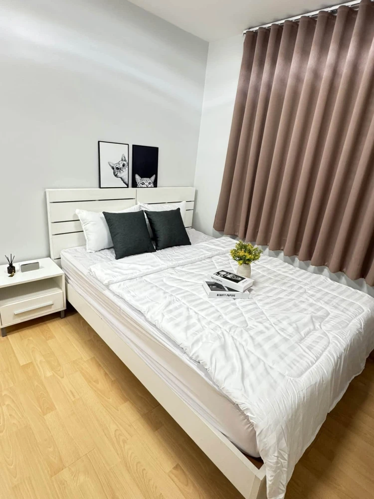 Smart Condo Rama 2 for rent – ​​Building B, 7th floor. Fully furnished and incredibly inviting—book now!