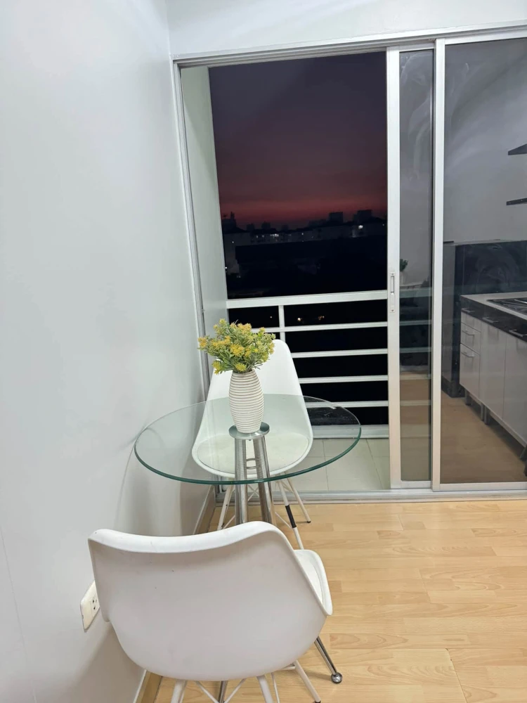 Smart Condo Rama 2 for rent – ​​Building B, 7th floor. Fully furnished and incredibly inviting—book now!