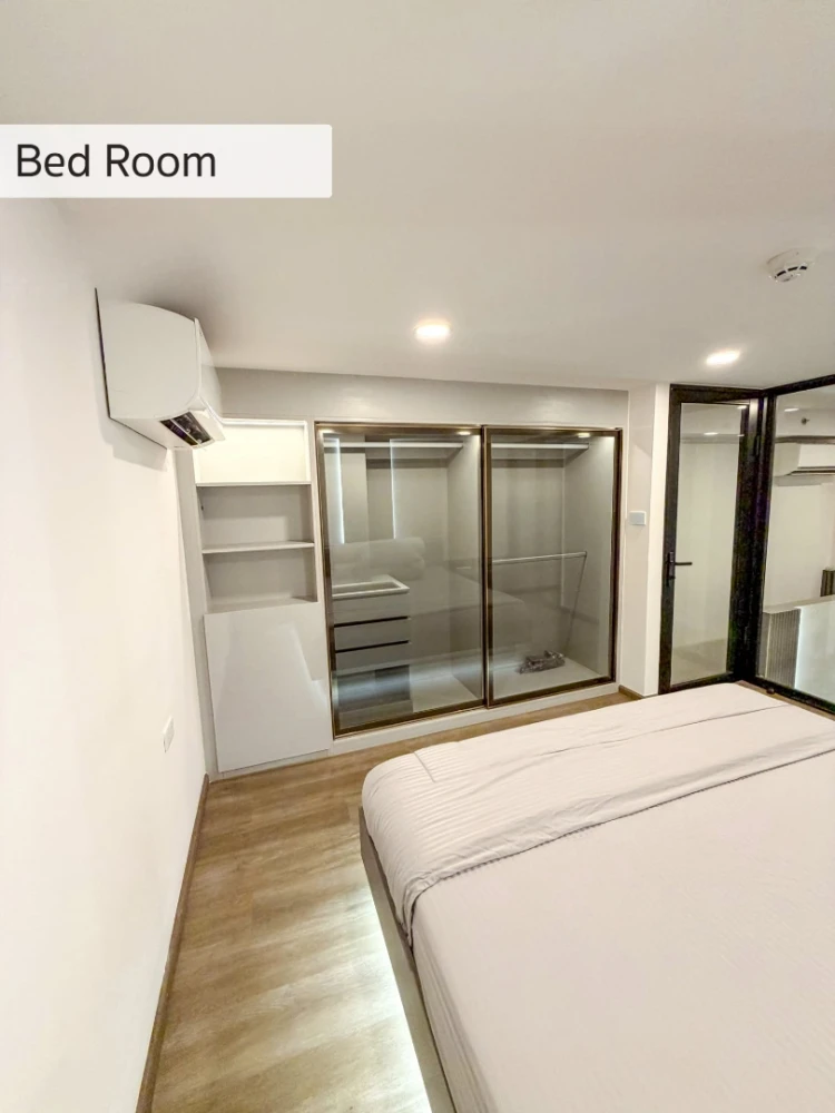 For rent: SO Origin Kaset Interchange, 21st floor, stunning view, ready to welcome auspicious energy and prosperity. The unit is located in a lucky dr