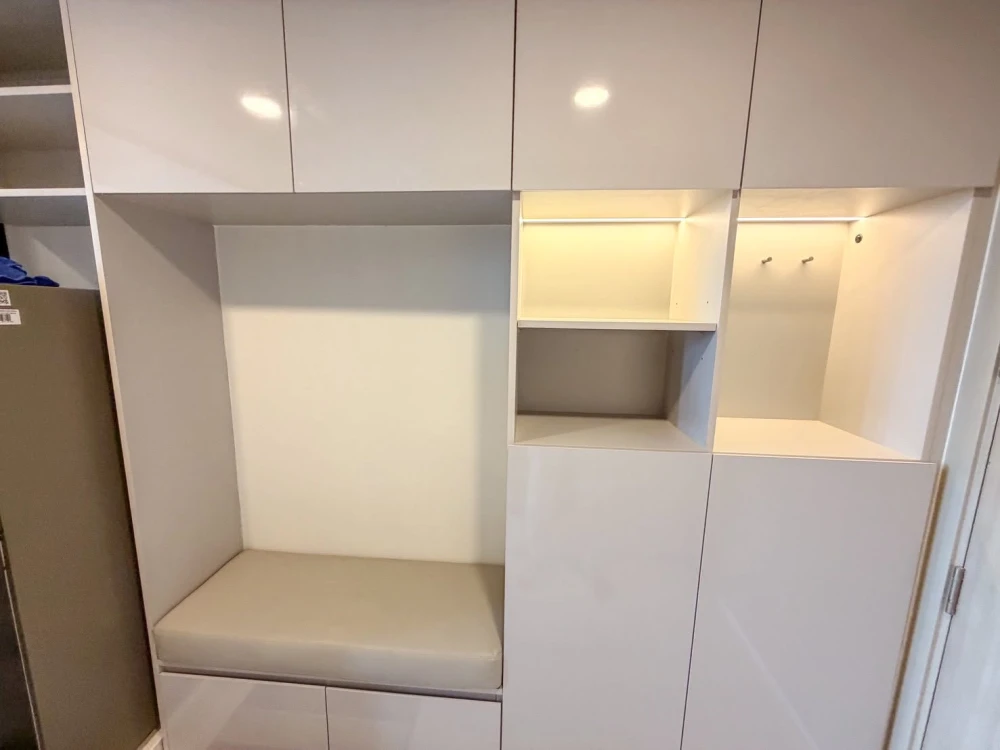 For rent: SO Origin Kaset Interchange, 21st floor, stunning view, ready to welcome auspicious energy and prosperity. The unit is located in a lucky dr