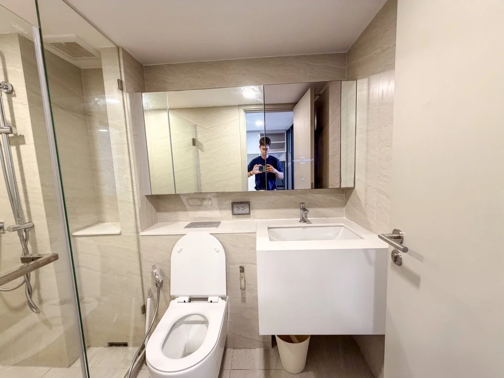For rent: SO Origin Kaset Interchange, 21st floor, stunning view, ready to welcome auspicious energy and prosperity. The unit is located in a lucky dr