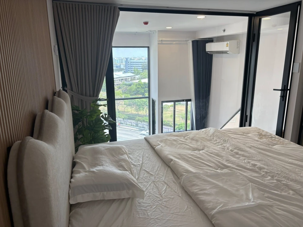 For rent: So Origin Kaset Interchange, 8th floor, fully furnished, very livable. Book now!