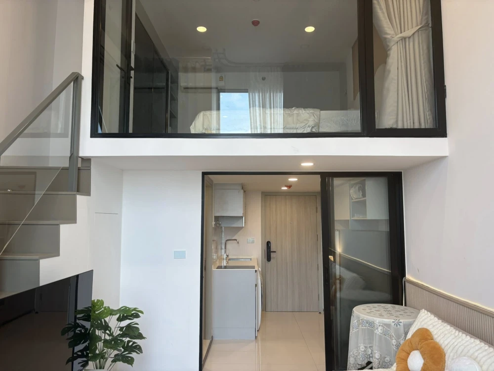 For rent: So Origin Kaset Interchange, 8th floor, fully furnished, very livable. Book now!