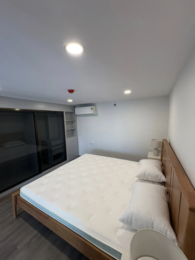 For rent: So Origin Kaset Interchange, Duo Space room, two floors, view of the pool, Phra Pirun and Kasetsart University campus. Reservation required.
