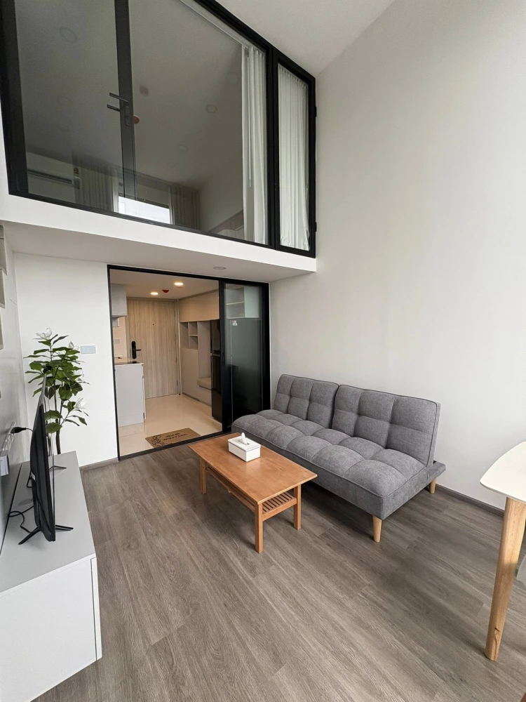 For rent: So Origin Kaset Interchange, Duo Space room, two floors, view of the pool, Phra Pirun and Kasetsart University campus. Reservation required.
