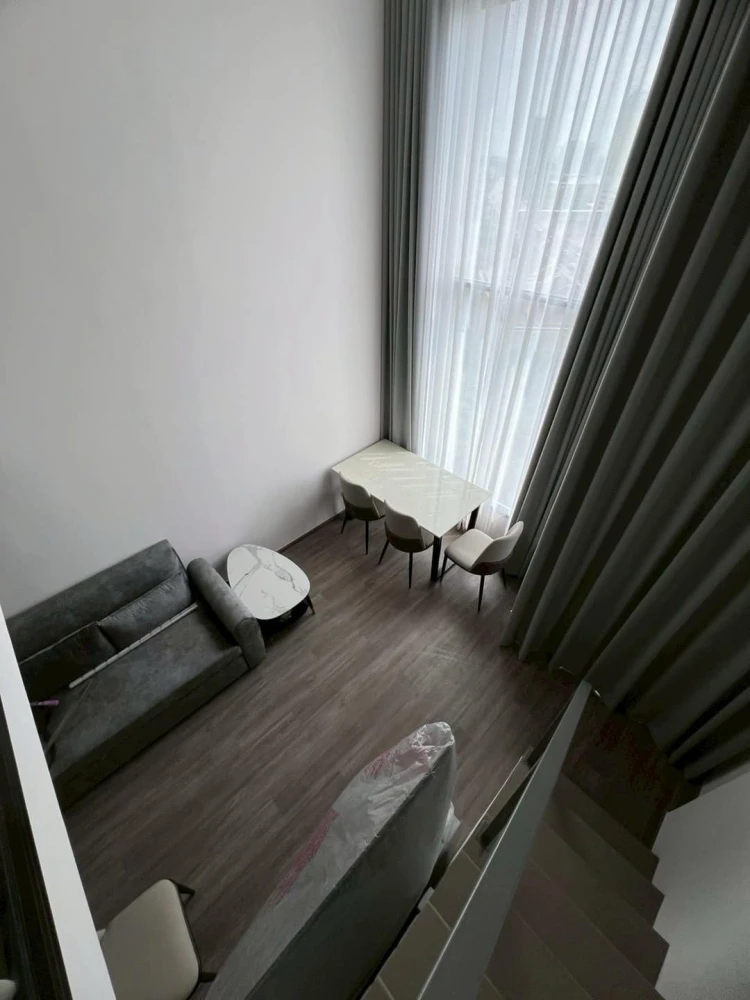 For rent: So Origin Kaset Interchange, a comfortable room, high ceiling, airy, fully furnished, don't miss it.
