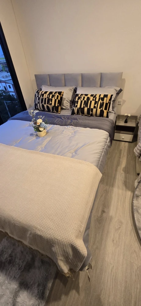 For rent: SO Origin Phahol 69 Station, 8th floor, airport view, fully furnished, ready to move in. Book now!
