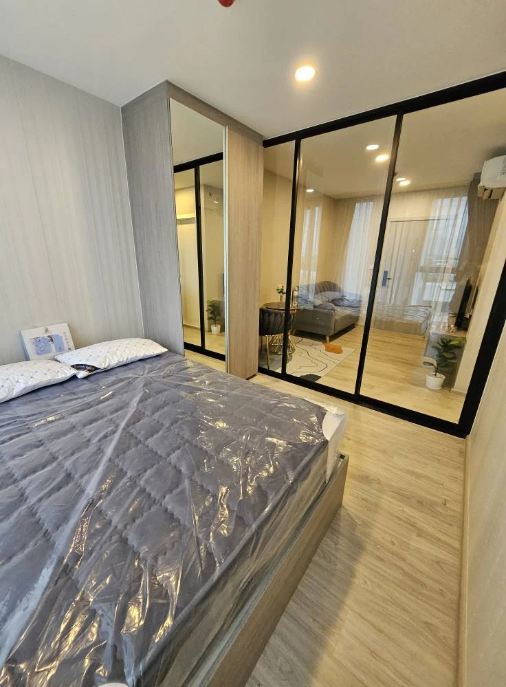 For rent: SO Origin Phahol 69 Station, a comfortable room, decorated in a controlled tone, comes with complete furniture, don't miss it.