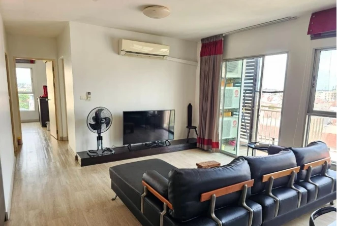 For rent: S&S Sukhumvit 101/1, 7th floor, fully furnished, very livable. Book now! (Quickly!)